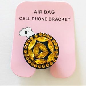 SOLD ✅ Bling Gold Pop Socket